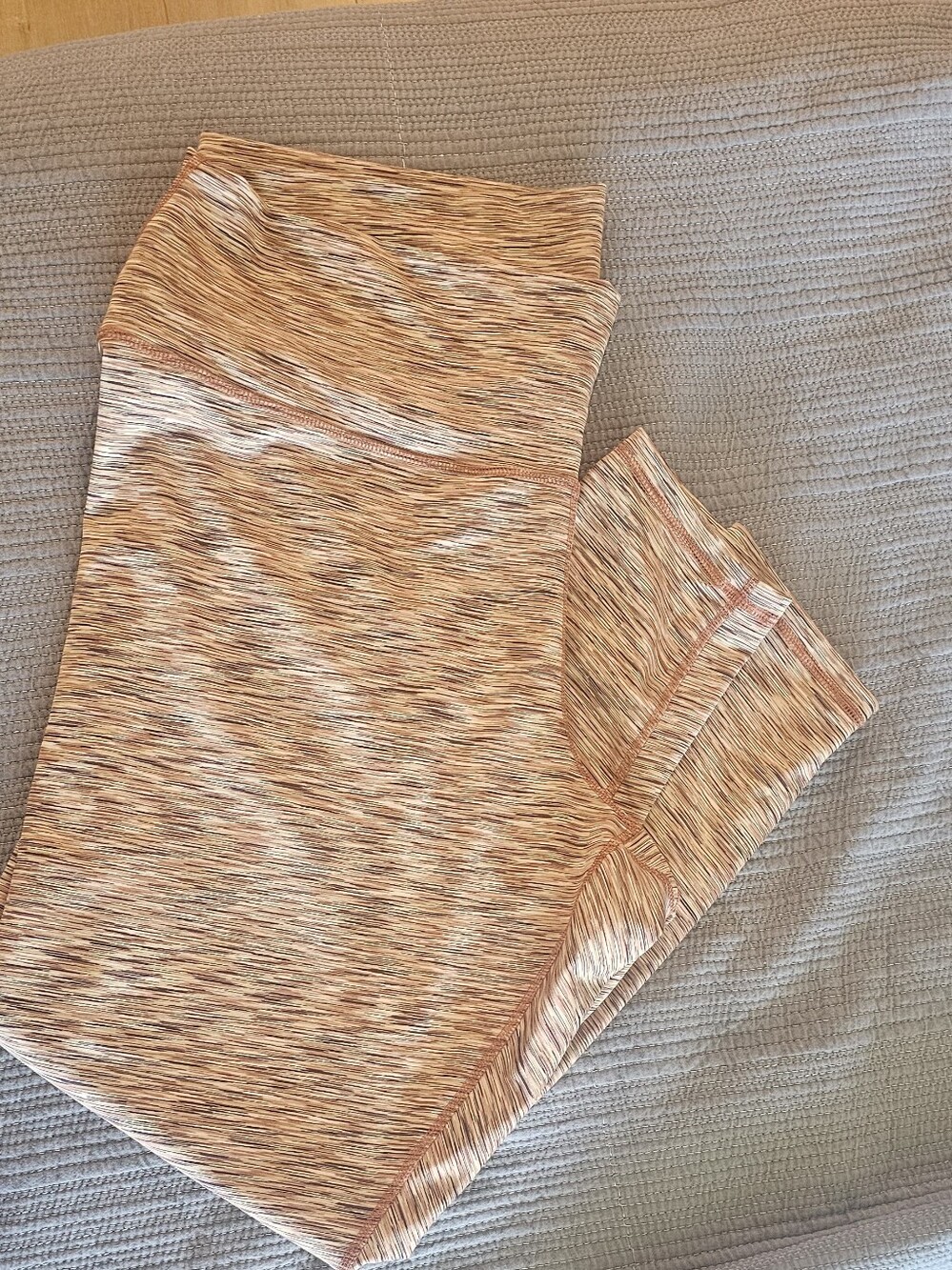 XXL Old Navy Orange Biege-Dye Active Leggings